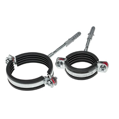 RUS.833.12 Кронштейн для труб стальной с резиновым уплотнением Valtec 4", 107–116 мм  - Вид №4