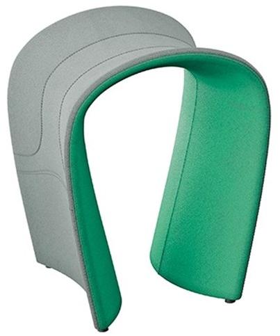 B&T Design Низкий табурет из ткани sun-id-1401839 - Вид №1