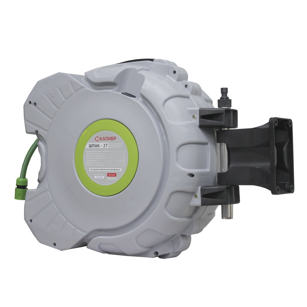 68511 Калибр Шланг поливочный на автоматической катушке ШПАК-27  - Вид №3