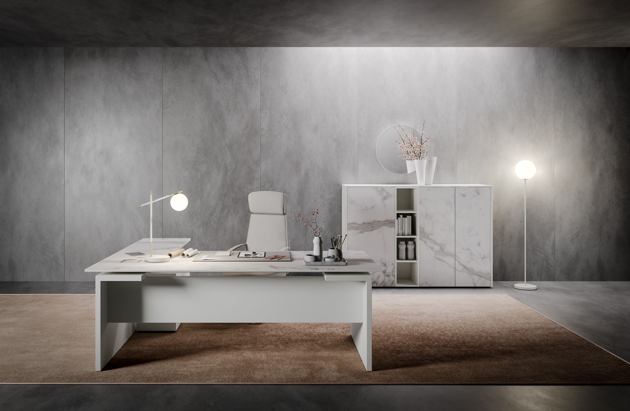 Исполнительный стол PROF тонкий ARCH-00139828 - Вид №13