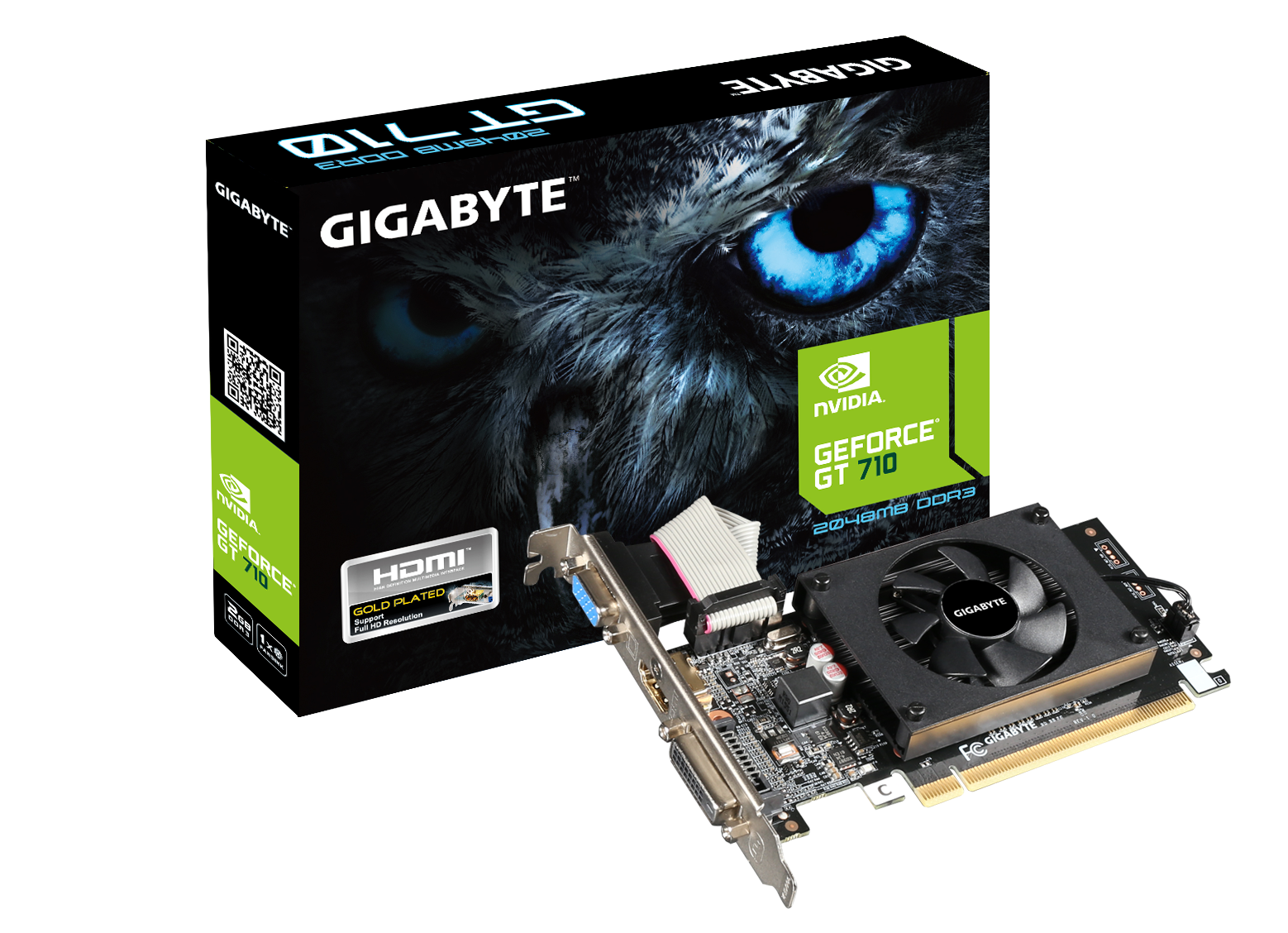 GV-N710D3-2GL Gigabyte Santreyd  - Вид №4