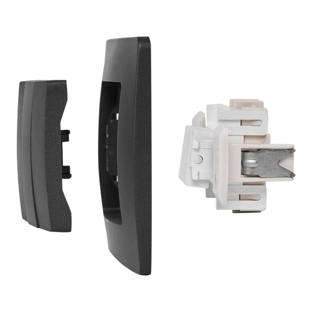 Выключатель встраиваемый Systeme Electric Blanca 3 клавиши цвет антрацит 86728924 STLM-2067507 - Вид №7