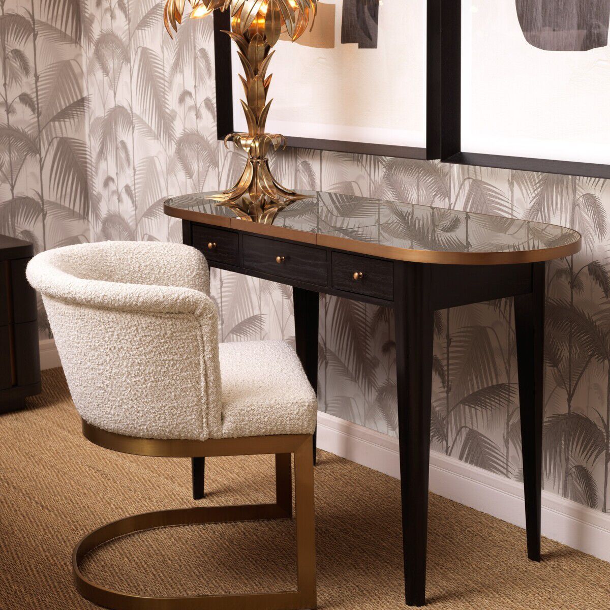 Мягкий стул из ткани Eichholtz BOFINGER ARCH-00068656 - Вид №5