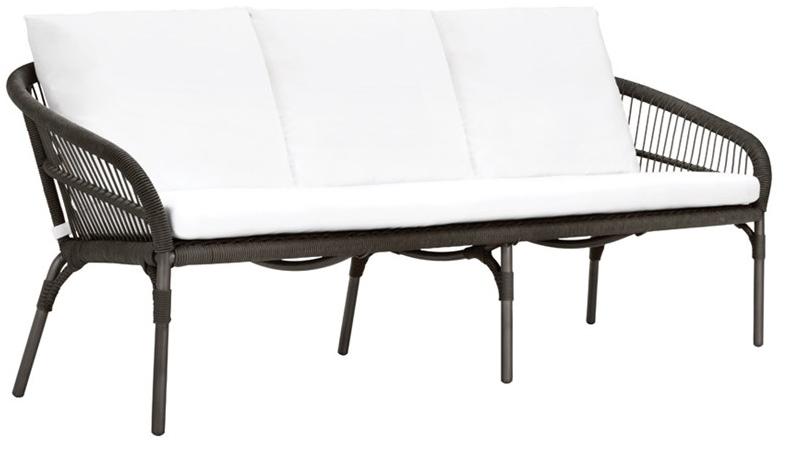 JANUS et Cie 3-х местный садовый диван из полипропилена Nexus sun-id-1431159 - Вид №2