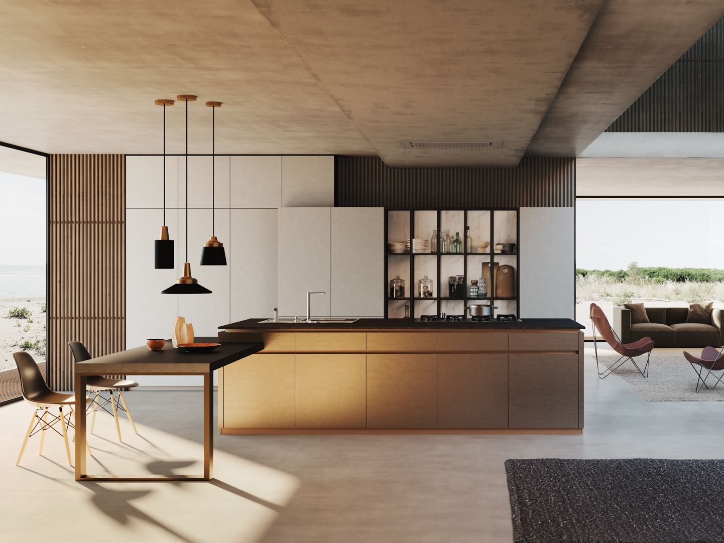 Кухня с островом Floritelli Cucine ARCH-00115690