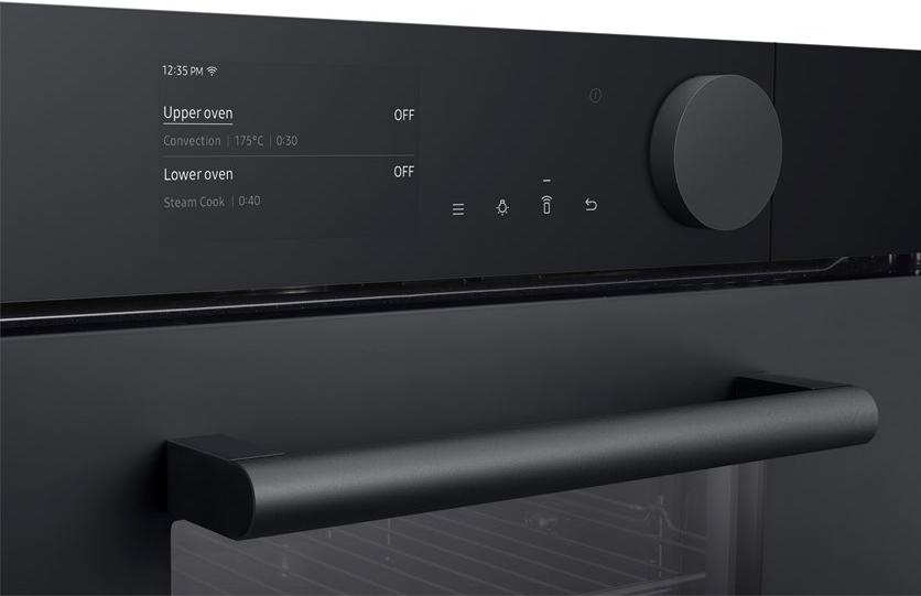 Samsung Home Appliances Встраиваемая пароварка из стекла с сенсорным экраном класса а +  Nv75t9979cd  - Вид №13