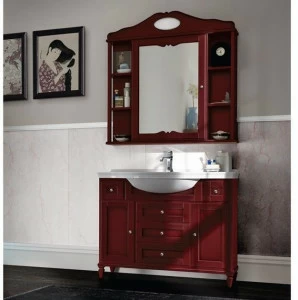 Cerasa Тумба под умывальник с зеркальными дверцами York