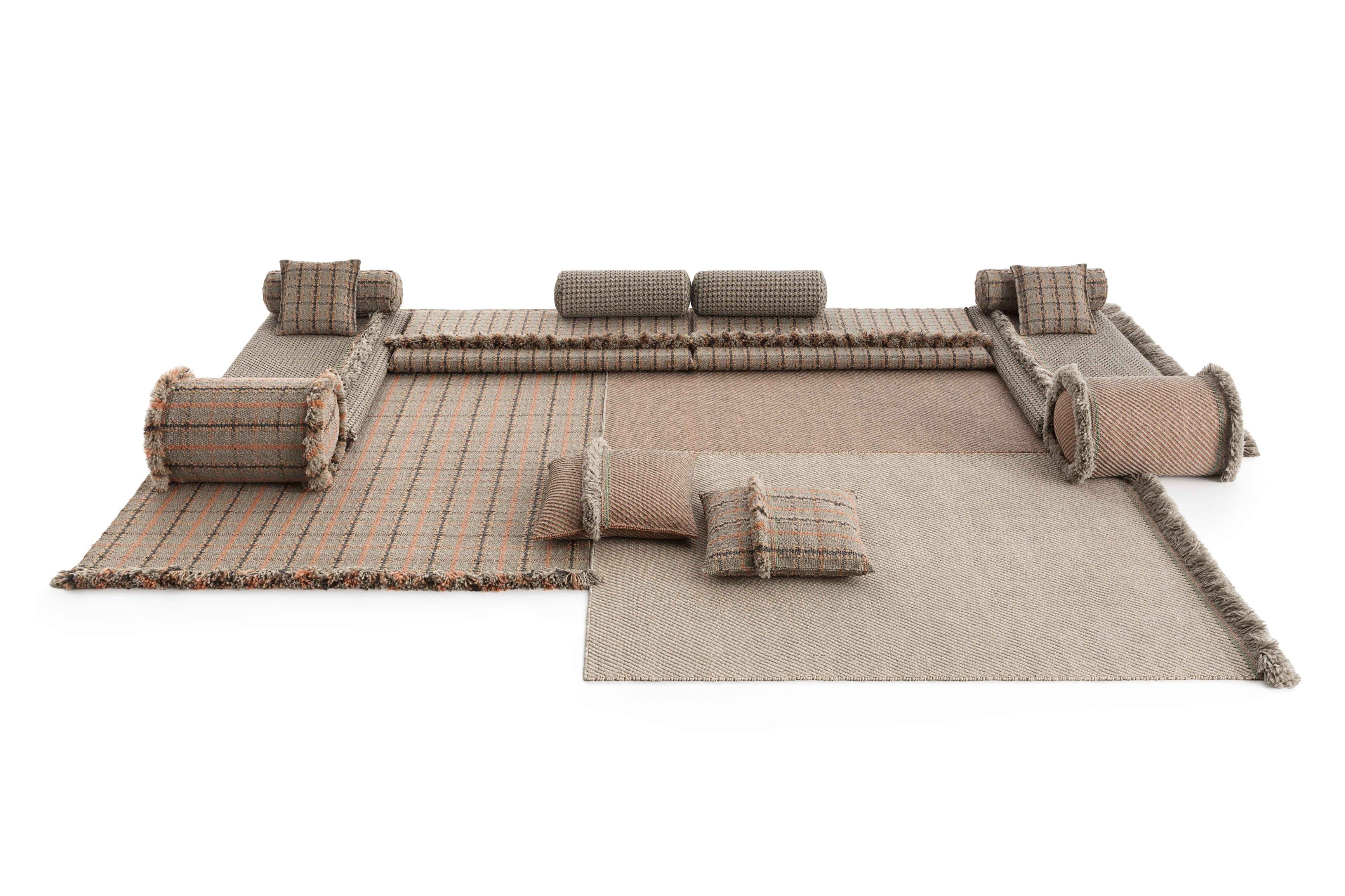 Наружная полипропиленовая цилиндрическая подушка с рисунком GAN Garden Layers ARCH-00070684 - Вид №5