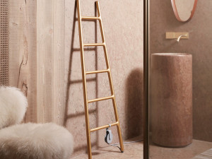 Настенный алюминиевый электрический полотенцесушитель