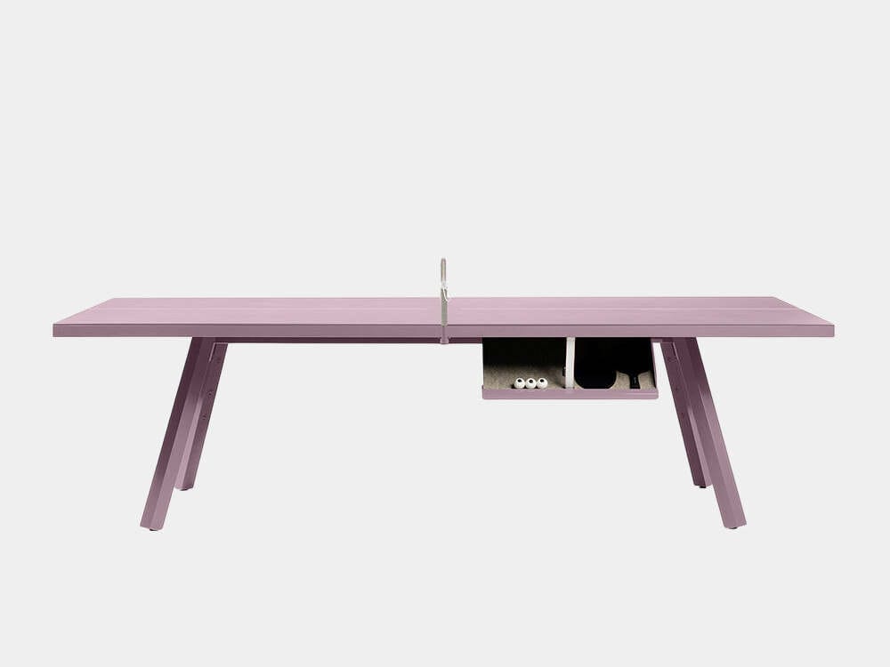 Одноцветный крытый прямоугольный стол для пинг-понга RS Barcelona YOU AND ME ARCH-00086608 - Вид №86