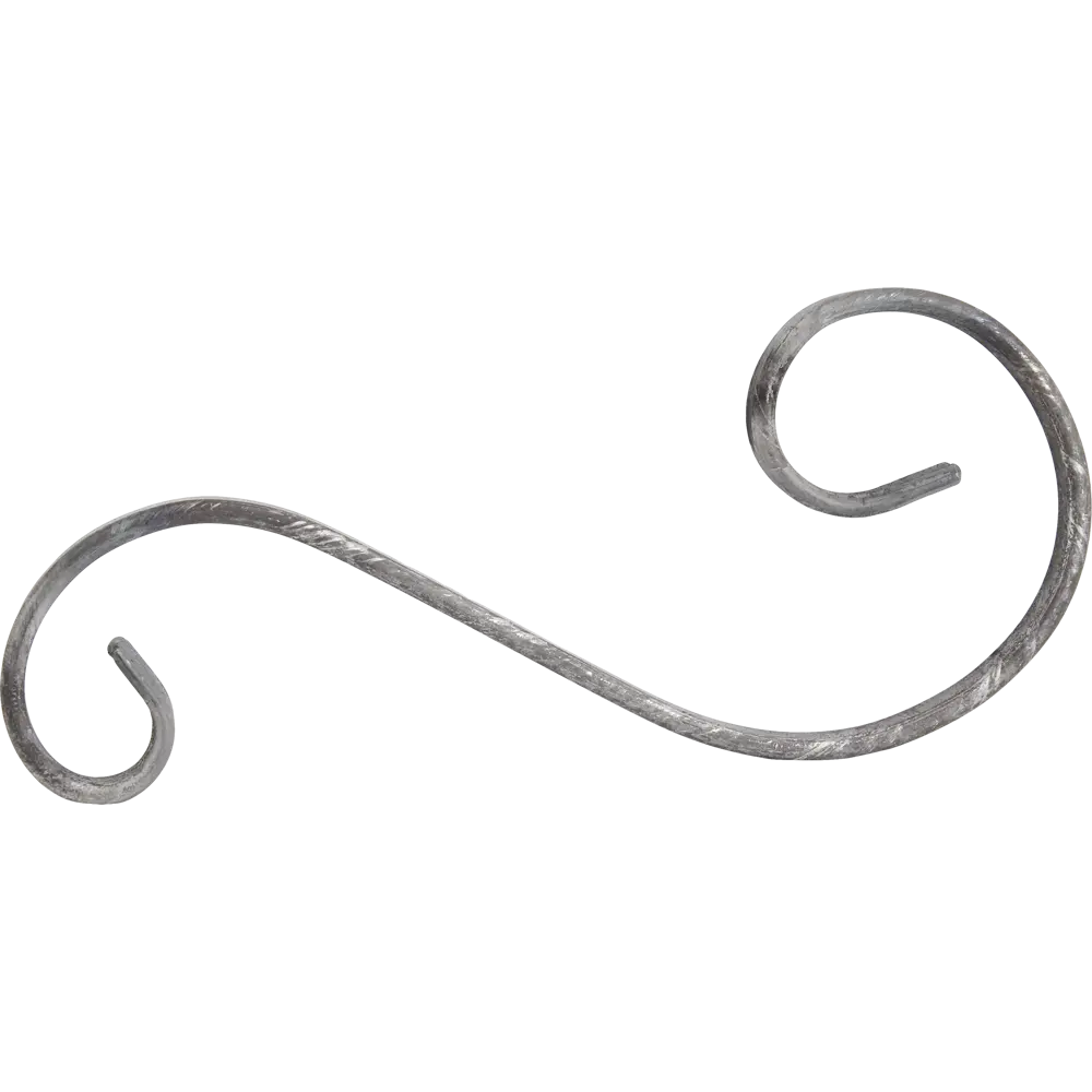 Santreyd Кованый S-образный завиток для декора ограждений 125x275 мм 84253306 STLM-0047527