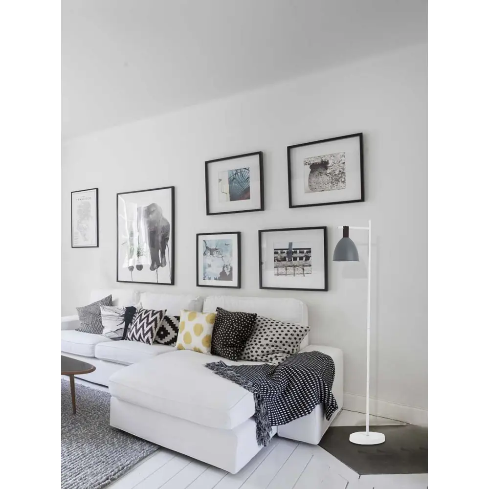 Торшер Lamplandia Decize Grey L1484, цвет серый STLM-2169673 - Вид №5