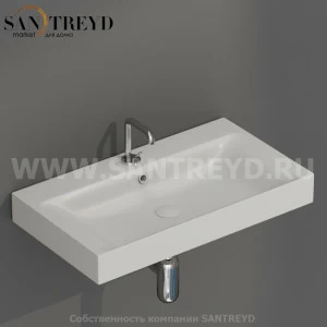 353359 Пьедестал для раковины прямоугольная Kerasan Tribeca