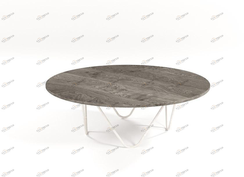 Barel Журнальный столик из фанерованного дерева и железа sun-id-1476391