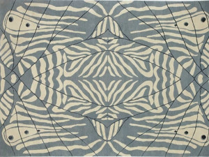 Прямоугольный ковер ручной работы