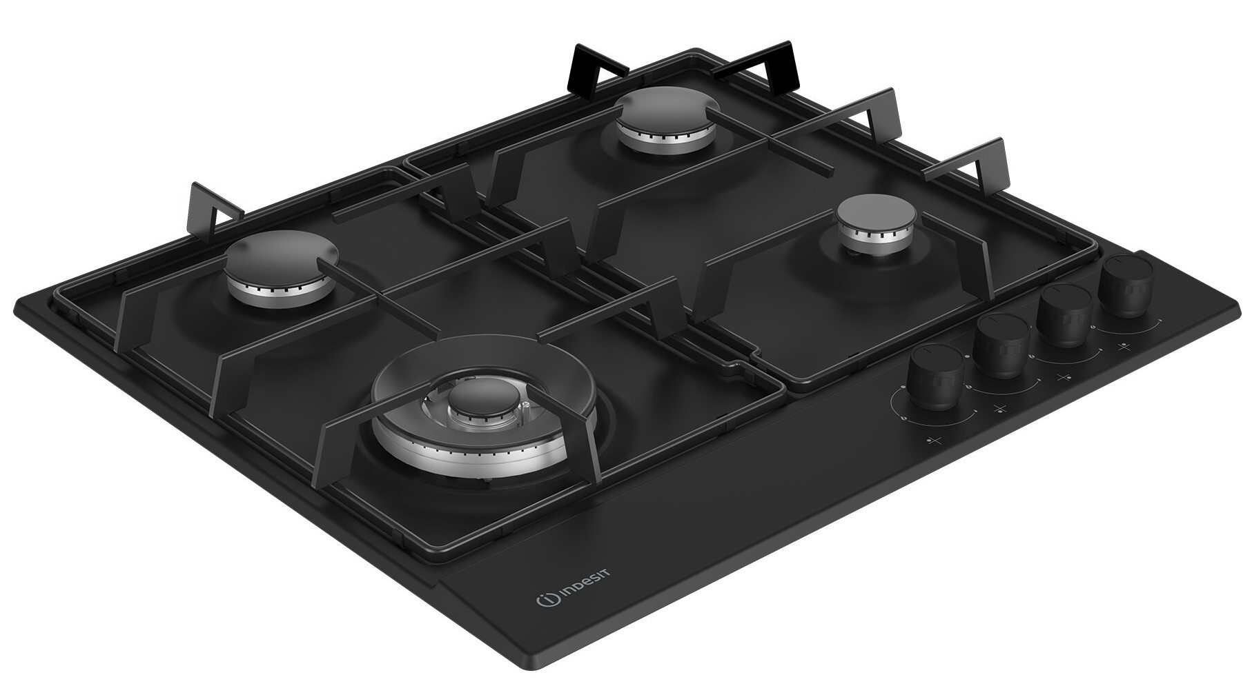 9987771 Газовая варочная поверхность Indesit THPM 641 W/BK/I STDN-0099849 - Вид №2