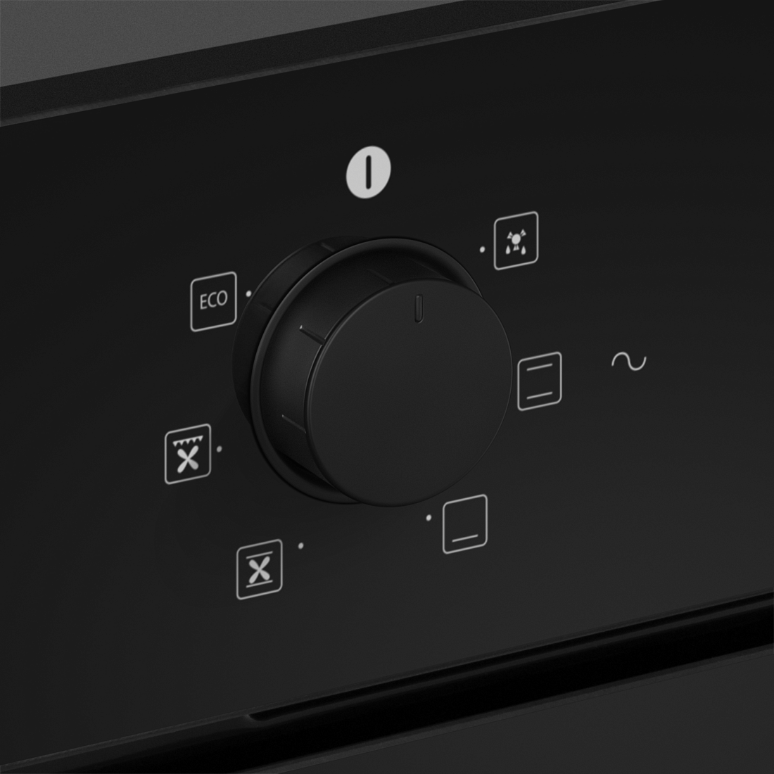 9100947 Электрический духовой шкаф HOMSair OEF606BK2 черный STDN-0140264 - Вид №10