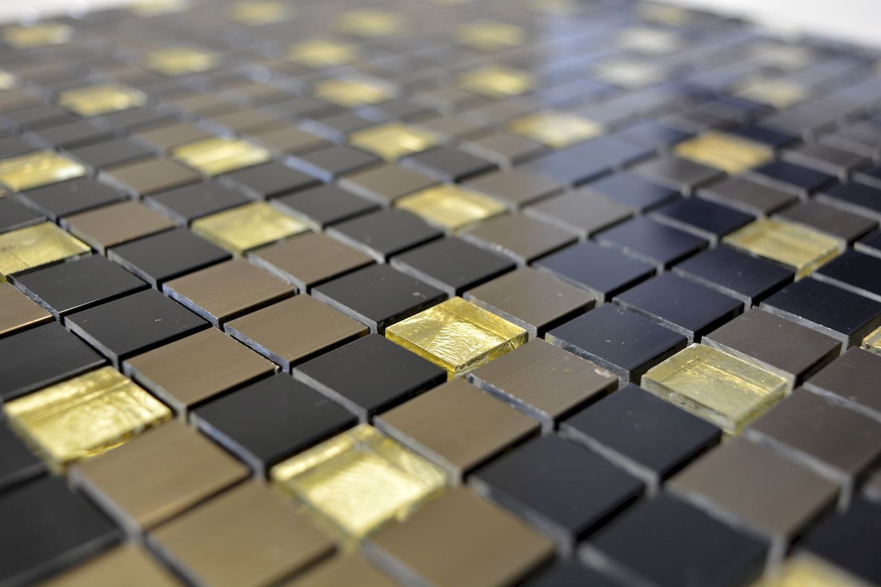 Алюминиевая мозаика Mosaix металл ARCH-00005199 - Вид №3