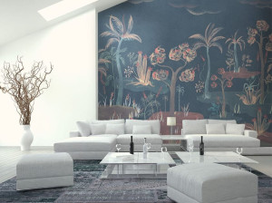 Обои с цветочными мотивами