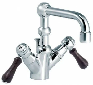 rvb Смеситель для раковины на столешницу, одно отверстие 1935 wood 1936.11.41-cc