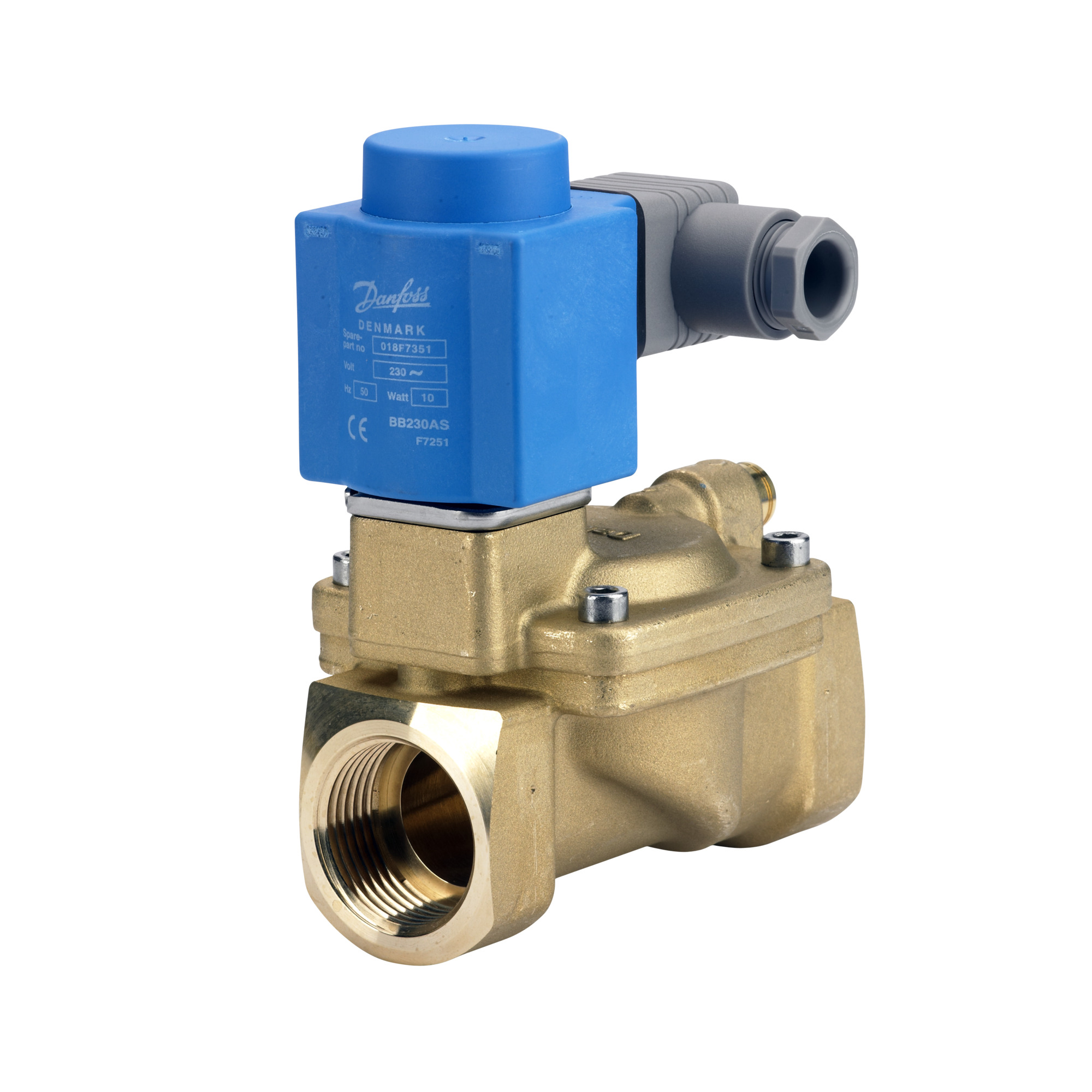 Danfoss EV220B — двухходовые электромагнитные клапаны для общей промышленности Клапан электромагнитный EV220B 032U8510  - Вид №41