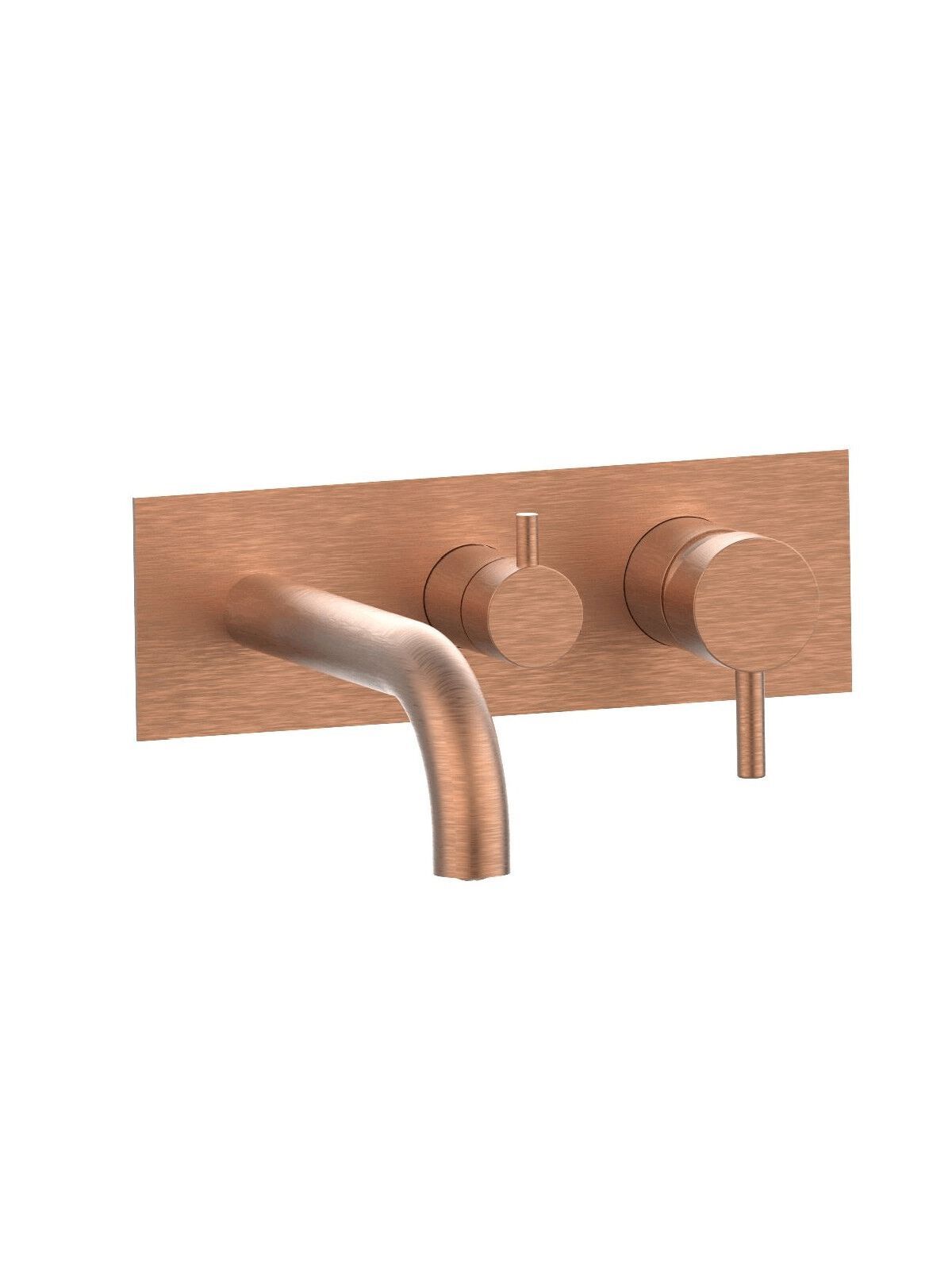 Однорычажный настенный смеситель для ванны с плитой Rubinetterie Frattini отдельная эстетика ARCH-00089970 - Вид №28