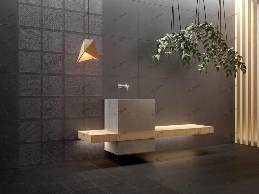 RECER Настенная / напольная плитка из керамогранита с эффектом камня sun-id-1450676