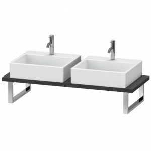 LC107C08080 L-Cube Консоль для накладных раковин и встраиваемых умывальников Graphit Super Matt