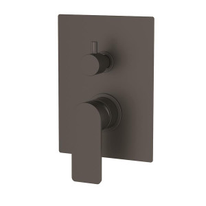BB35037537 Bienbanyo Bien Water Flowbox Square Скрытый смеситель для ванны 2F - деталь для поверхностного монтажа - матовый черный