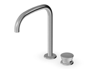 Однорычажный смеситель для раковины из нержавеющей стали