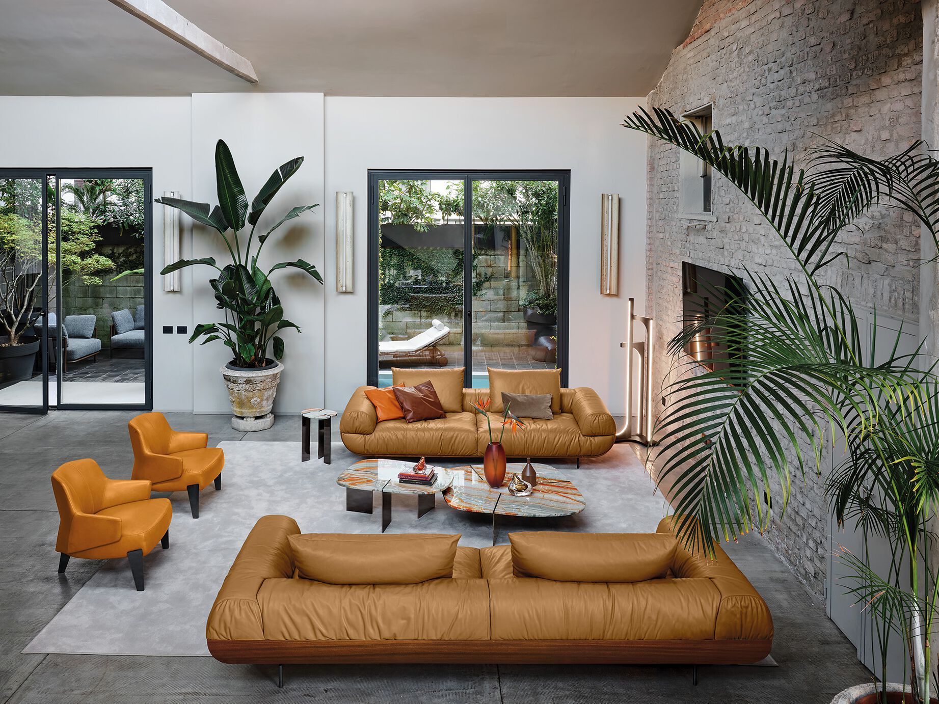 3-местный кожаный диван Arketipo FASTLOVE ARCH-00090570 - Вид №5