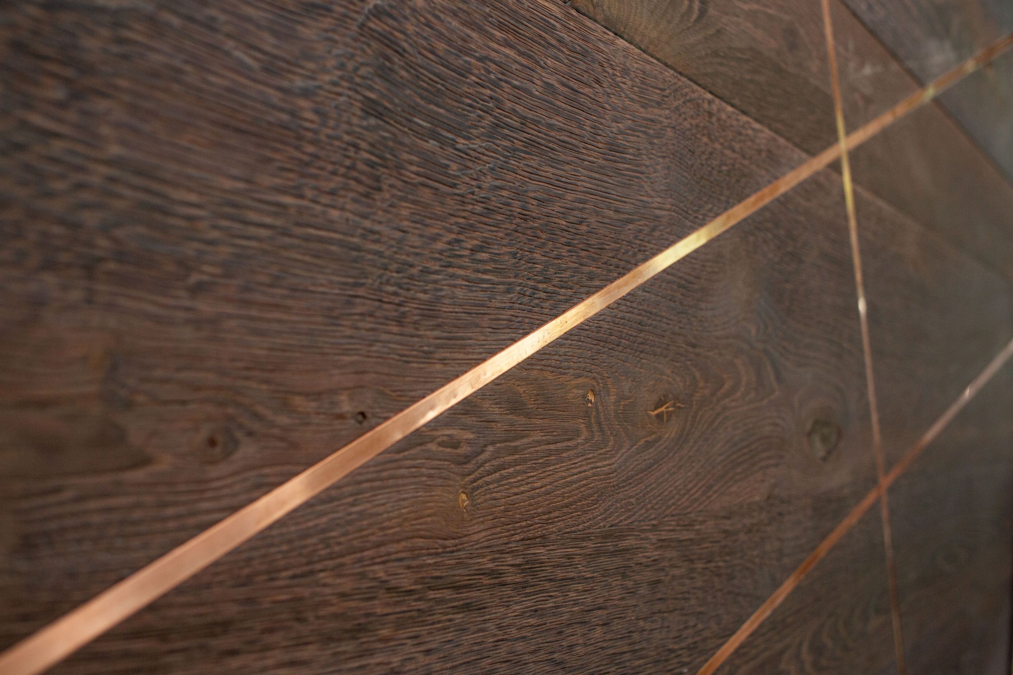 Яркая декоративная панель из дуба Mobart Ben Woodframe ARCH-00073517 - Вид №2