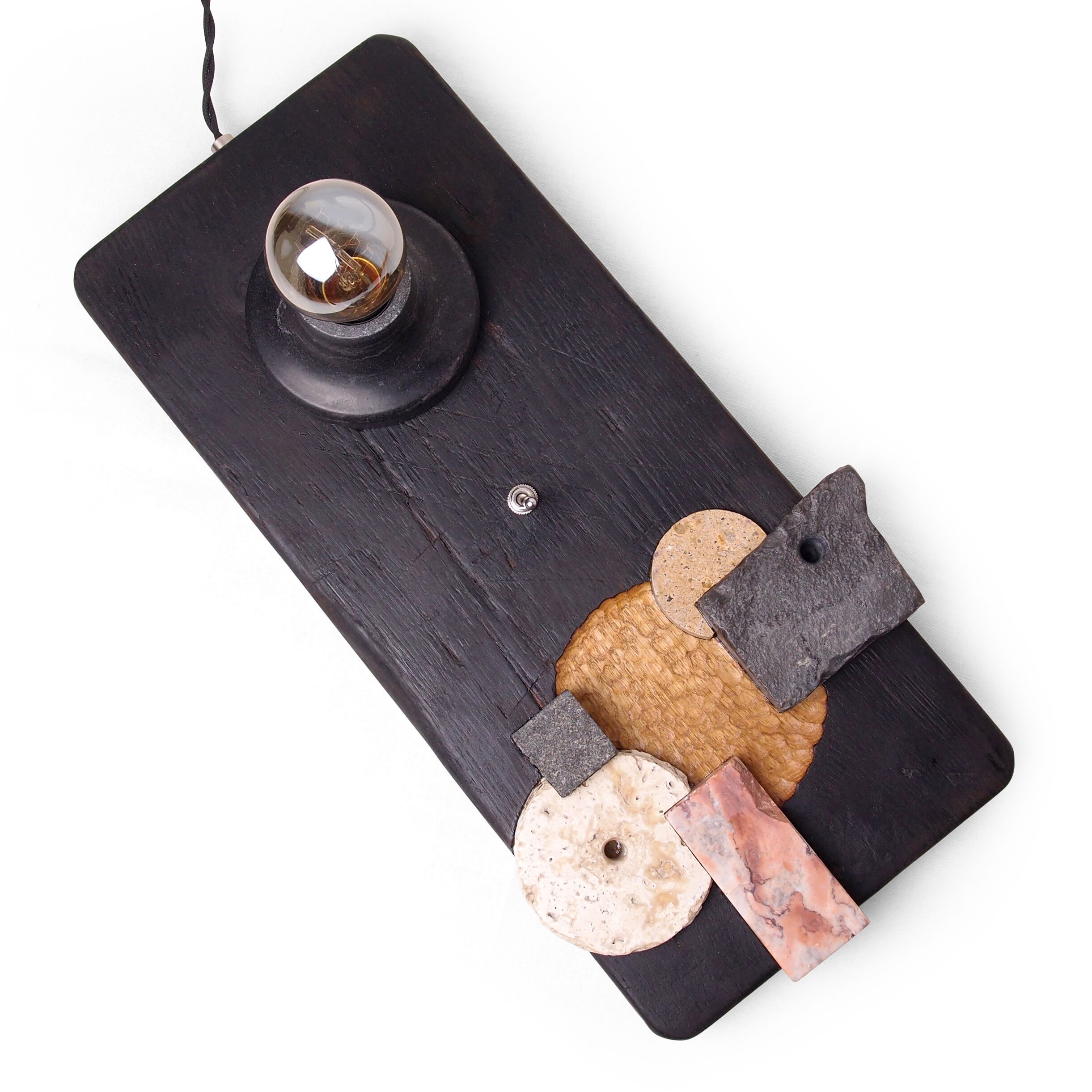 Деревянная настольная лампа LO Contemporary PUZZLE ARCH-00113585 - Вид №4