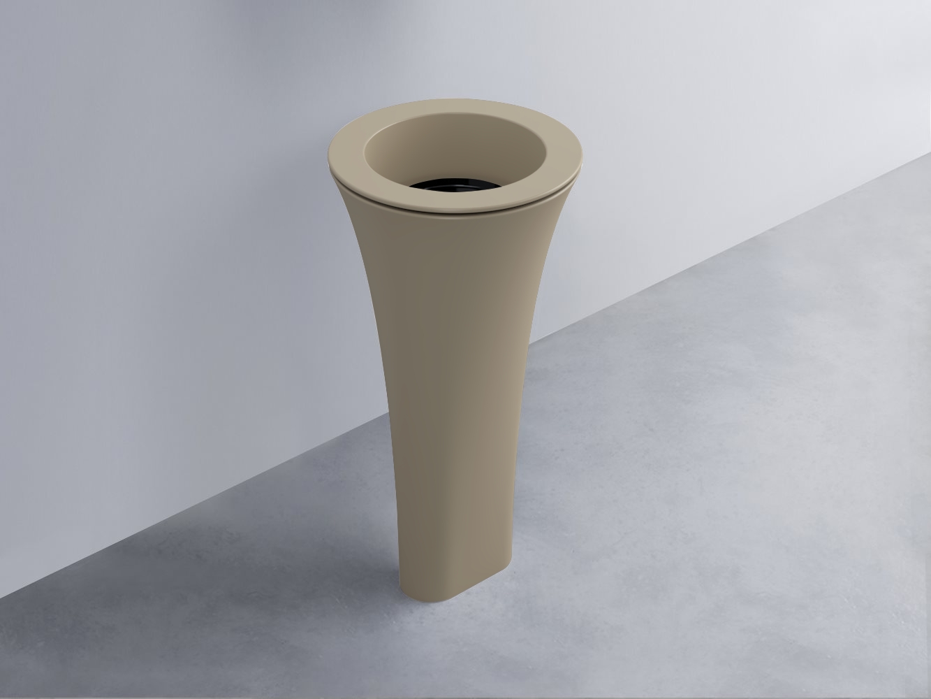 AMLA45-AV+AMPILT-N+AMCOLT-AV Раковина Amedeo Tondo отдельностоящая cielo Enjoy + Amedeo Ceramica Cielo
