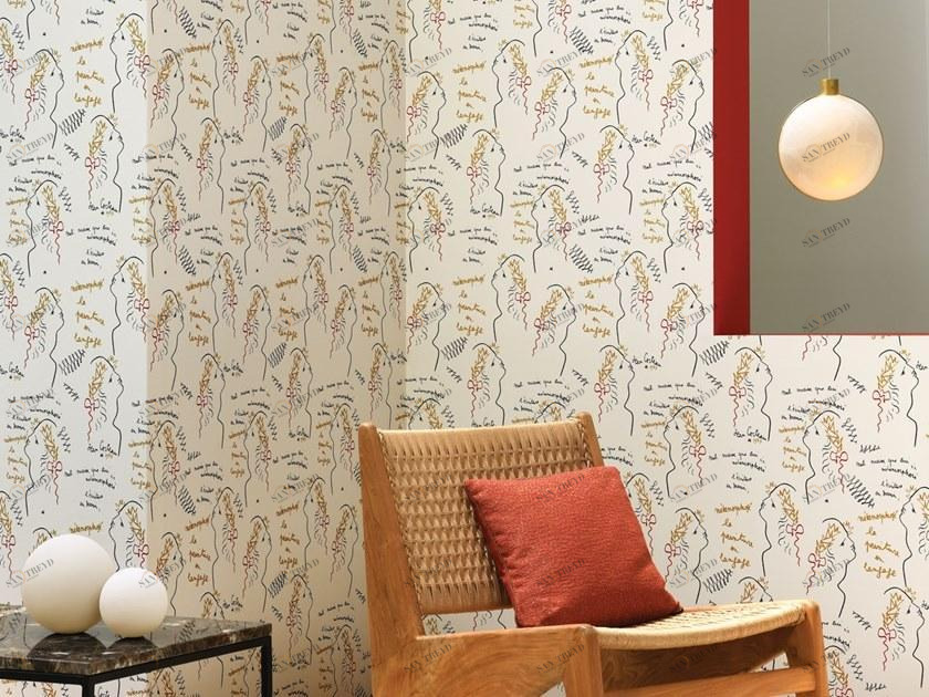 LELIEVRE Обои с виниловым рисунком Deuxieme chapitre - jean cocteau 6465