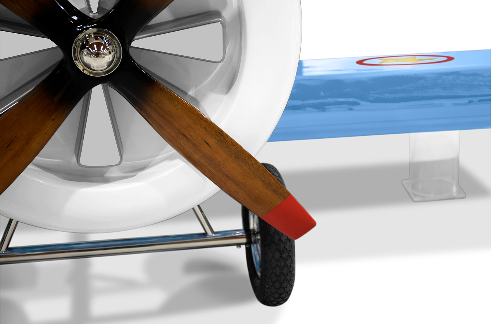 CIST26 Детская кровать самолет Sky One Circu  - Вид №8