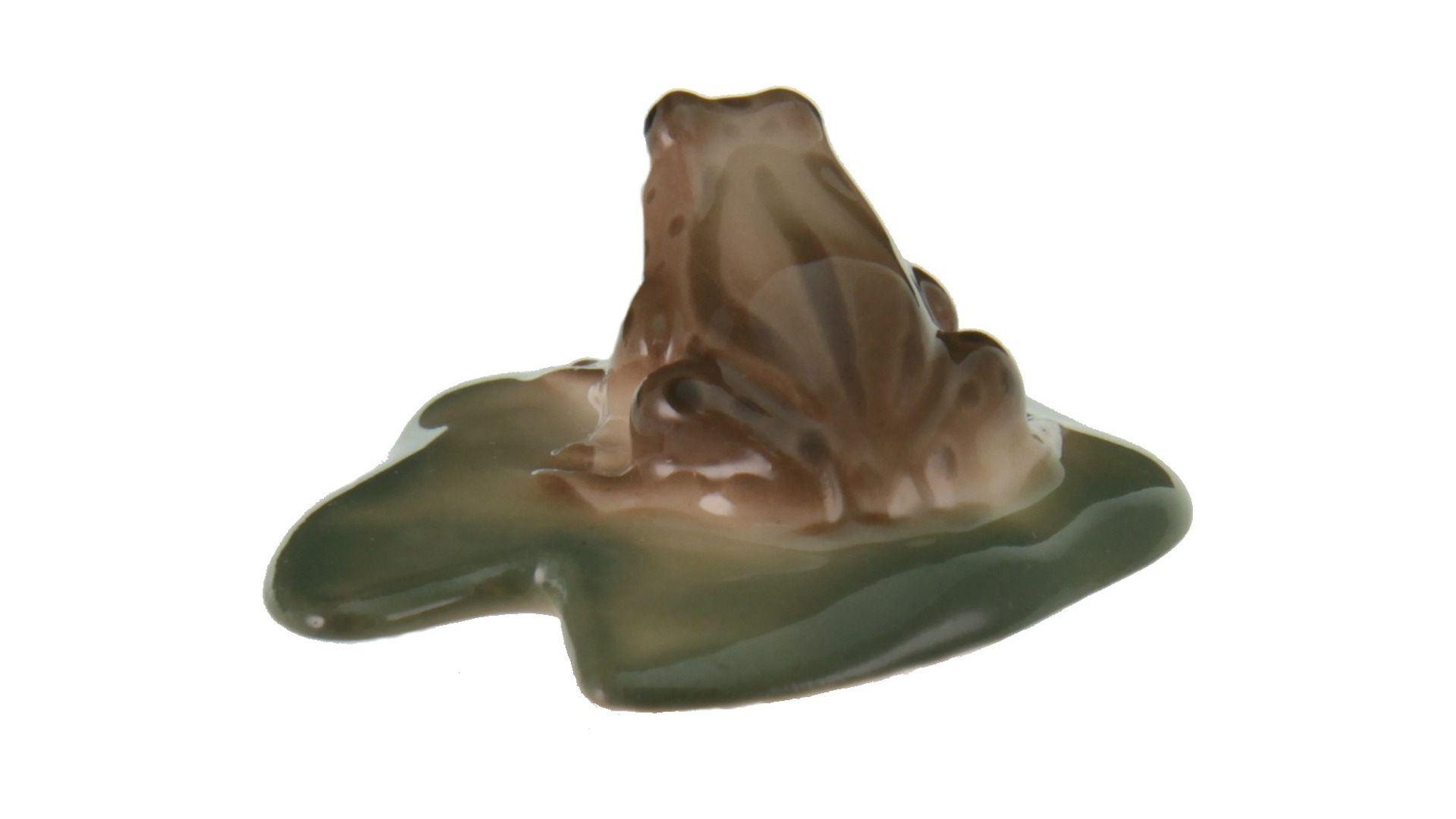 89169 Императорский фарфоровый завод Скульптура "Лягушка" Фарфор твердый  - Вид №2