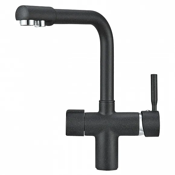 2088, ШВАРЦ (чёрный металлик), СМЕСИТЕЛЬ КУХОННЫЙ