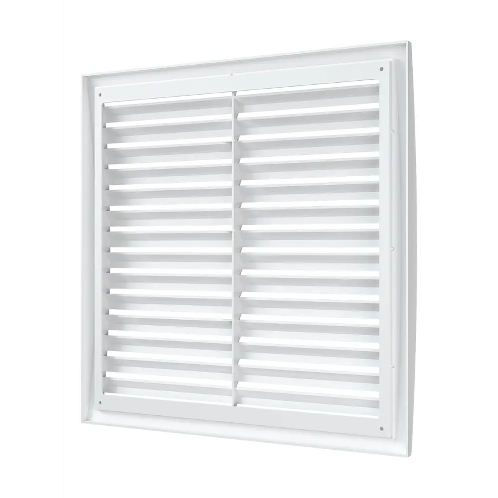 Вентиляционная решетка разъемная Fonet 350x350 мм пластик цвет белый STLM-2064121 - Вид №2