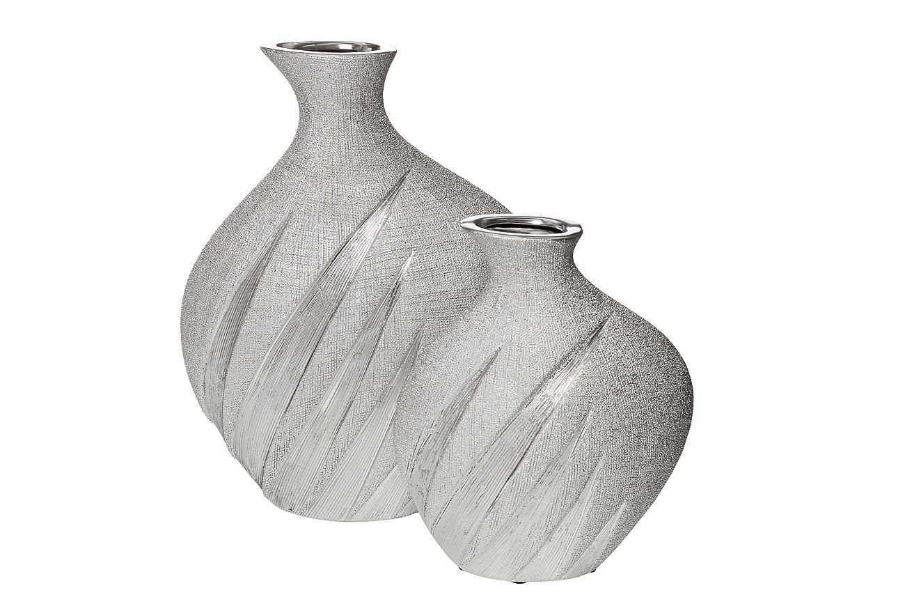 Ваза 24*12.6*31 GARDA DECOR - 033941 Белый  - Вид №1