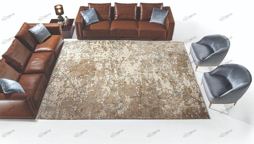 Longhi Ковер из шерсти и шелка Loveluxe 2020 – sartoria collection sun-id-1391832