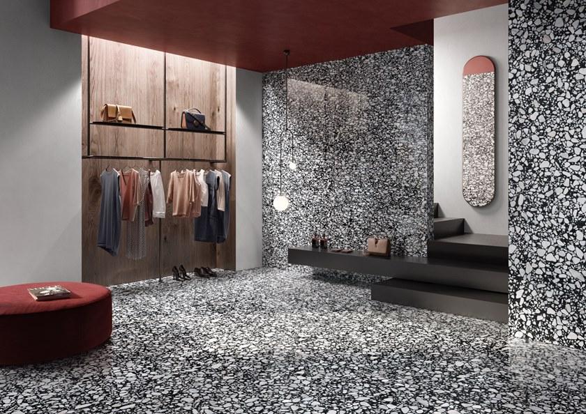 Casalgrande Padana Настенная / напольная плитка из керамогранита с венецианским эффектом терраццо sun-id-1469498 - Вид №7