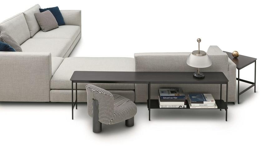 arflex Угловой диван с тканевой обивкой Rendez-vous sun-id-1444697 - Вид №7