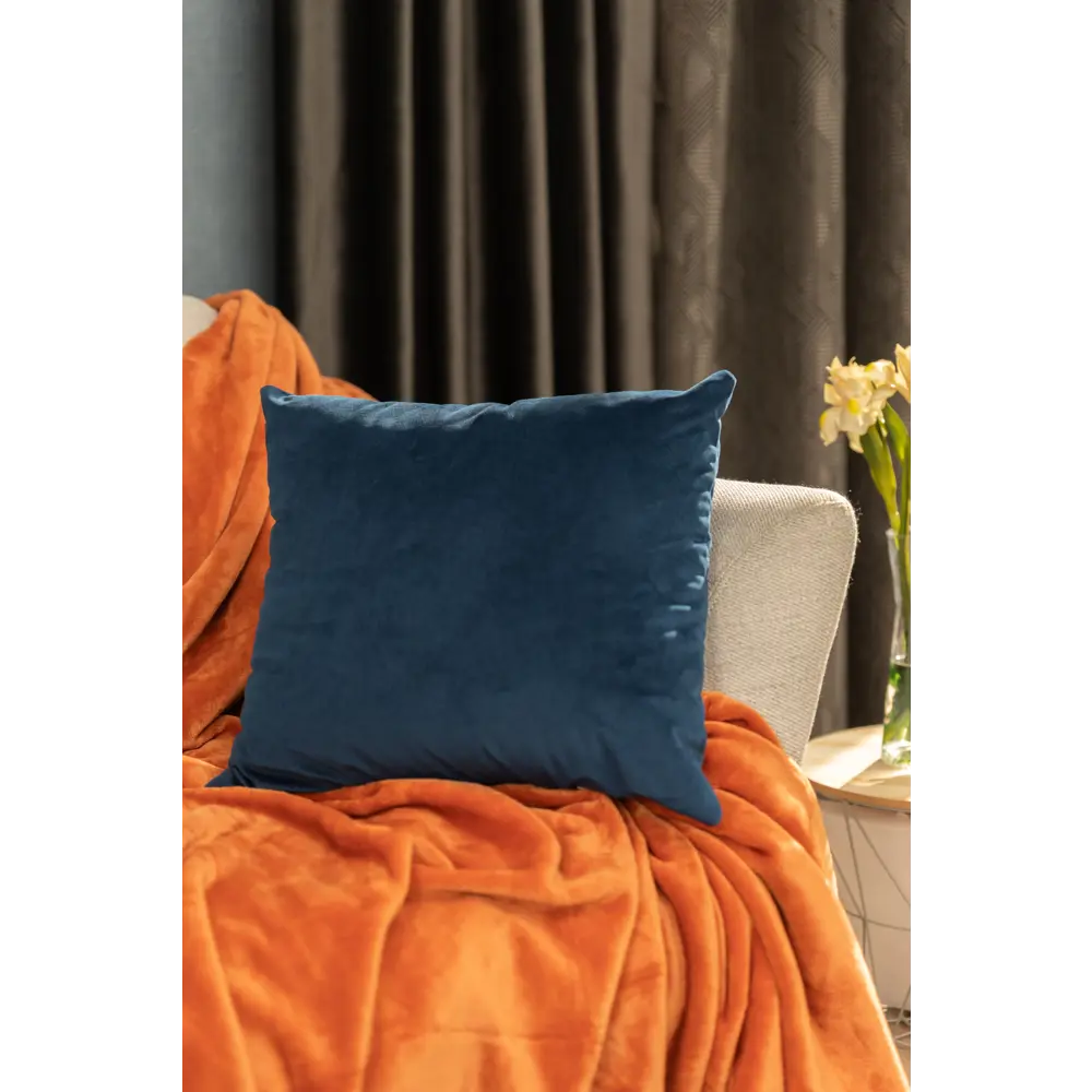 Подушка Rosario 45x45 см цвет темно-синий 85229719 STLM-2174388 SEASONS  - Вид №5