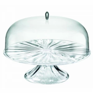 Тортовница круглая 28 см прозрачная Aqua GUZZINI  00-3869753 Прозрачный