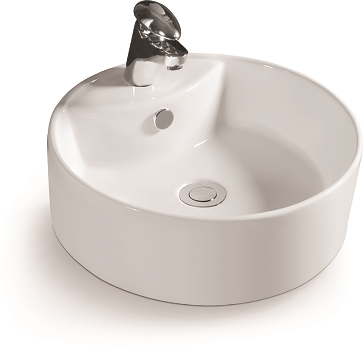 SL-1069 Раковина керамическая с переливом LAB.Space 