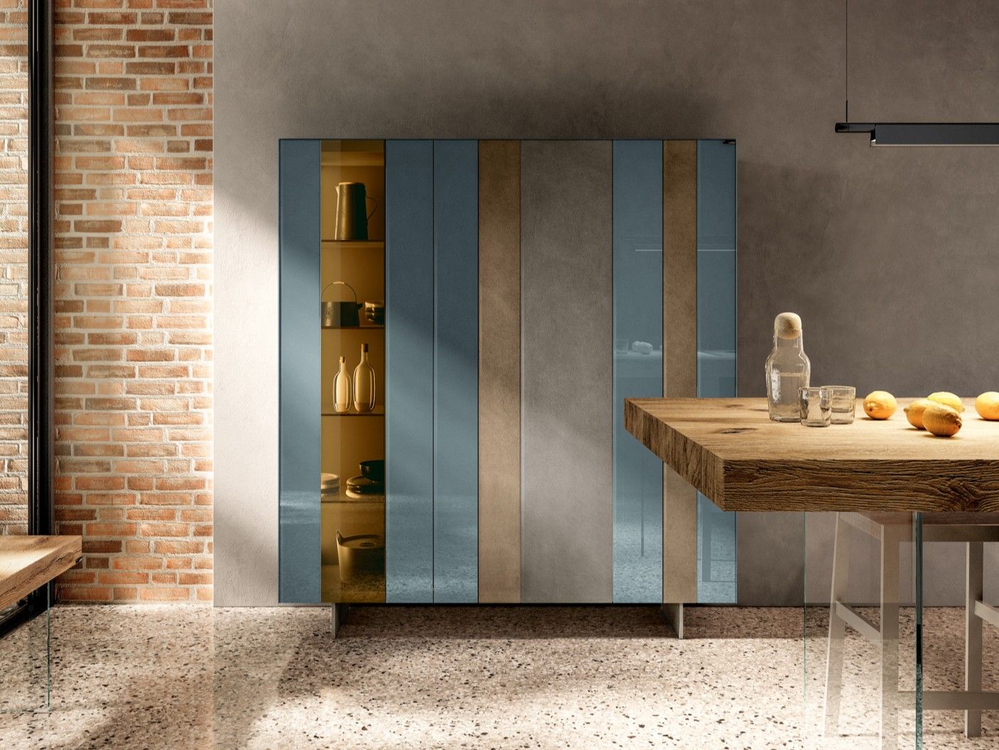 Стеклянный шкаф Lago ARCH-00074603 - Вид №1