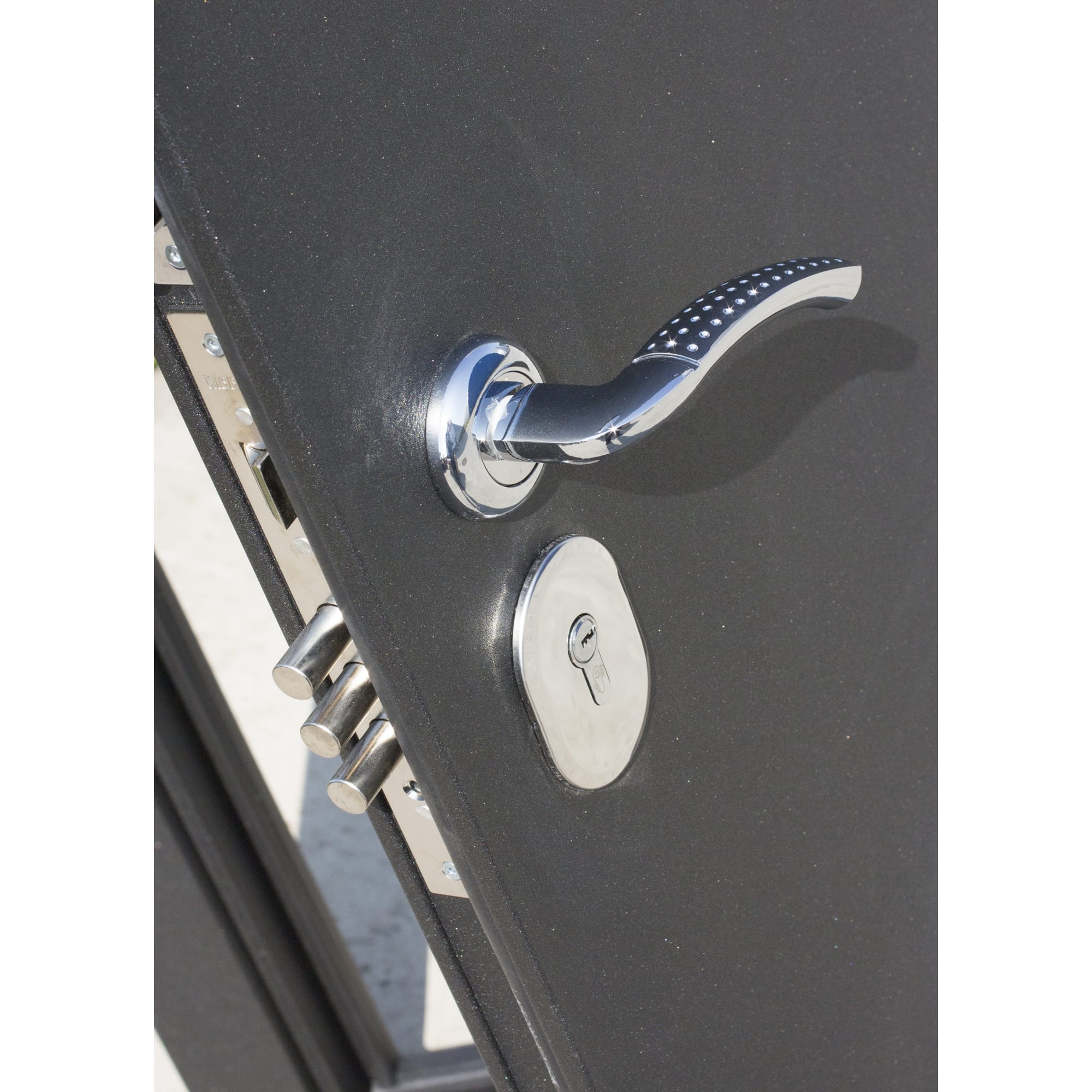 82096733 Дверь входная металлическая Гарда Муар, 960 мм, левая, цвет дуб сонома Santreyd  - Вид №5