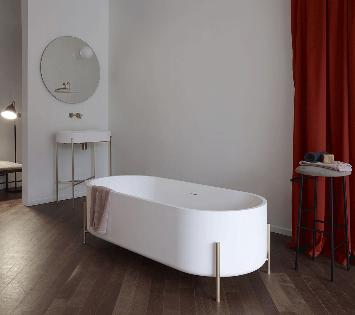 EXLAVSTANDOT Напольная раковина стоящая прямоугольная Ex.T Stand - Вид №6