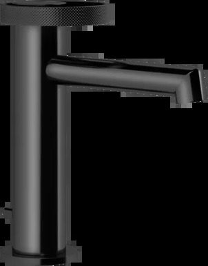 Смеситель для умывальника 63301 706 Gessi Anello ЧЕРНЫЙ МЕТАЛЛ PVD